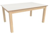 Natuurlijk Tafel wit bladTangara Groothandel voor Kinderopvang inrichtingen1